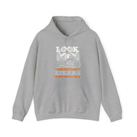 Biker Family Hoodie - Unisex Heavy Blend™ Sweatshirt, Motorcycle Lover Gift, Look And Save A Life, Perfect for Road Trips, Unique Biker