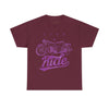 Live to Ride Unisex Heavy Cotton Tee - Motorcycle Graphic Shirt for Riders